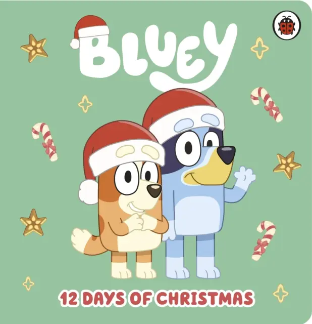 Bluey: 12 dní Vianoc v záložkách - Bluey: 12 Days of Christmas Tabbed Board Book