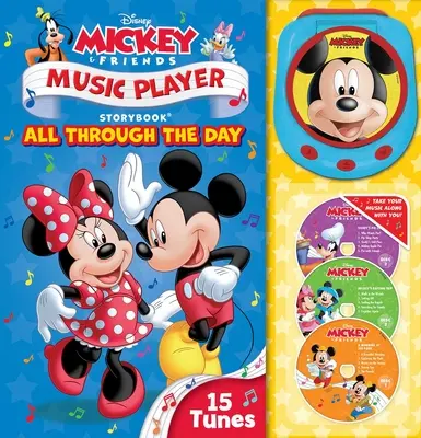 Disney Mickey Mouse: Miško Mickey: Po celý deň Hudobný prehrávač Príbehová knižka - Disney Mickey Mouse: All Through the Day Music Player Storybook