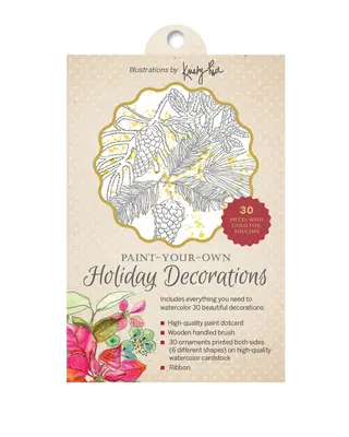 Maľujte vlastné sviatočné dekorácie: Ilustrácie Kristy Riceovej - Paint-Your-Own Holiday Decorations: Illustrations by Kristy Rice