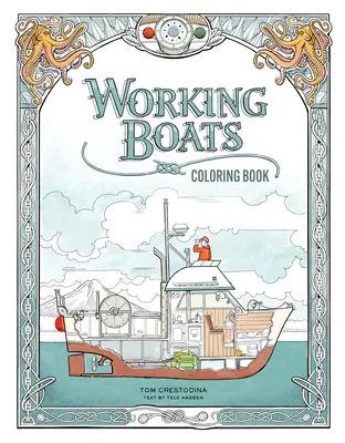 Pracovné lode Omaľovánky - Working Boats Coloring Book