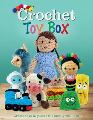 Háčkovaná škatuľa na hračky - Crochet Toy Box
