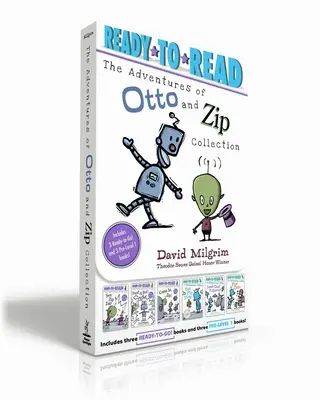 Dobrodružstvá Otta a Zipa Zbierka (Boxed Set): Pozri Zip Zap; Puf! a Bot!; Poď ďalej, Zip!; Pozri Pip Flap; Pozor! a Storm!; Pre Otta - The Adventures of Otto and Zip Collection (Boxed Set): See Zip Zap; Poof! a Bot!; Come In, Zip!; See Pip Flap; Look Out! a Storm!; For Otto