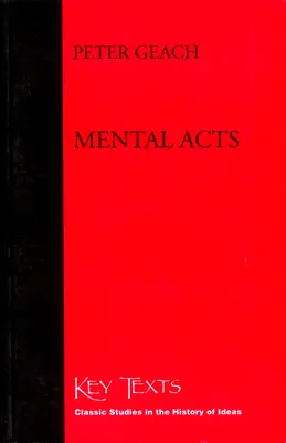 Mentálne akty - Mental Acts