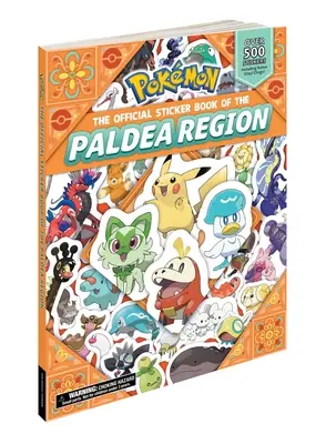 Pokmon oficiálna kniha samolepiek z regiónu Paldea - Pokmon the Official Sticker Book of the Paldea Region