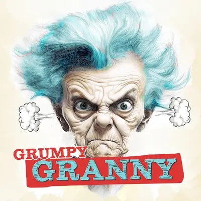 Grumpy Granny Omaľovánky pre dospelých: Portrét Omaľovánky Tváre nevrlá babička Omaľovánky Zábavné tváre Omaľovánky v stupňoch šedej - Grumpy Granny Coloring Book for Adults: Portrait Coloring Book Faces grumpy Grandma Coloring Book funny faces coloring book grayscale