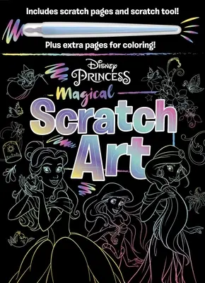 Disneyho princezná - Magické škrabance: S nástrojom Scratch a omaľovánkami - Disney Princess - Magical Scratch Art: With Scratch Tool and Coloring Pages