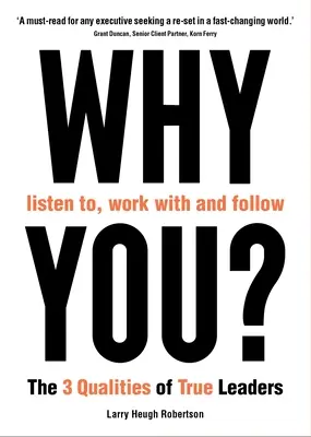 Prečo počúvať, pracovať a nasledovať práve vás? - Why Listen To, Work with and Follow You?
