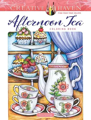 Creative Haven Afternoon Tea Omaľovánka - Creative Haven Afternoon Tea Coloring Book