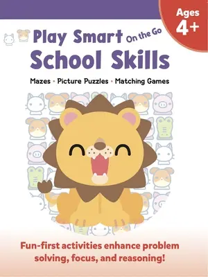 Hrajte sa na školu zručností 4+: Bludiská, obrázkové hádanky, hry na priraďovanie - Play Smart on the Go School Skills 4+: Mazes, Picture Puzzles, Matching Games