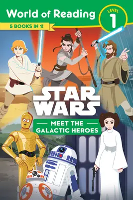 Star Wars: Svet čítania: Stretnutie s galaktickými hrdinami (Level 1 Reader Bindup) - Star Wars: World of Reading: Meet the Galactic Heroes (Level 1 Reader Bindup)