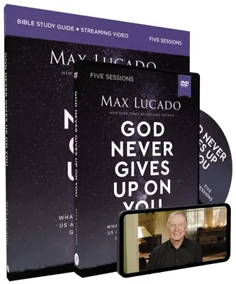 Boh sa ťa nikdy nevzdáva Študijná príručka s DVD: Čo nás Jakubov príbeh učí o milosti, milosrdenstve a Božej neúprosnej láske - God Never Gives Up on You Study Guide with DVD: What Jacob's Story Teaches Us about Grace, Mercy, and God's Relentless Love