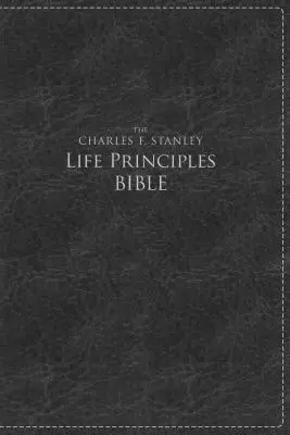 Charles F. Stanley Life Principles Bible-NKJV-Large Print