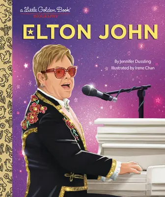 Elton John: Malá zlatá kniha - Elton John: A Little Golden Book Biography