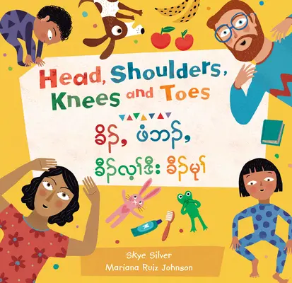 Hlava, ramená, kolená a prsty na nohách (dvojjazyčná barmská karenčina a angličtina) - Head, Shoulders, Knees and Toes (Bilingual Burmese Karen & English)