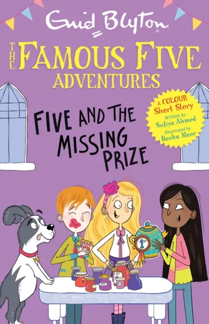 Slávnych päť farebných poviedok: Päť a chýbajúca cena - Famous Five Colour Short Stories: Five and the Missing Prize