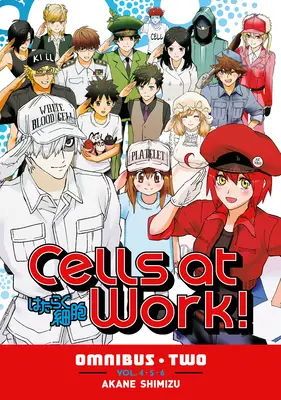 Bunky v práci! Omnibus 2 (zväzky 4-6) - Cells at Work! Omnibus 2 (Vols. 4-6)