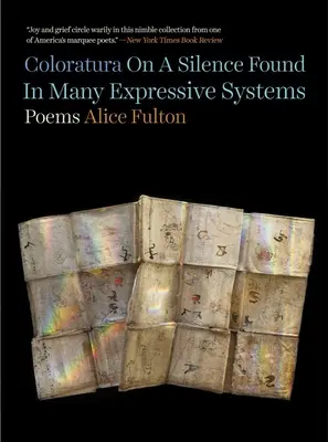 Koloratúra o tichu, ktoré sa vyskytuje v mnohých výrazových systémoch: Básne - Coloratura on a Silence Found in Many Expressive Systems: Poems