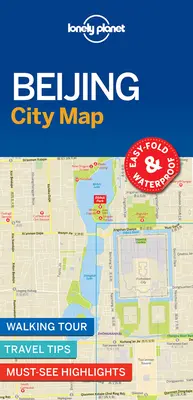 Lonely Planet Peking Mapa mesta 1 - Lonely Planet Beijing City Map 1