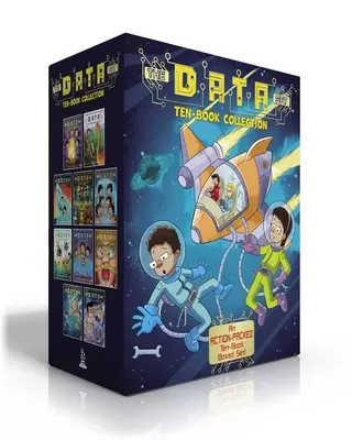 The Data Set Ten-Book Collection (Boxed Set): The Data Set Ten-Book Collection (Boxed Set): Pochod miniatúrnych šeliem; Nerušte dinosaury; Nebo padá; Roboti vládnu škole; Príhoda - The Data Set Ten-Book Collection (Boxed Set): March of the Mini Beasts; Don't Disturb the Dinosaurs; The Sky Is Falling; Robots Rule the School; A Cas