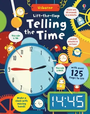 Zdvíhanie klapiek pri určovaní času - Lift-The-Flap Telling the Time