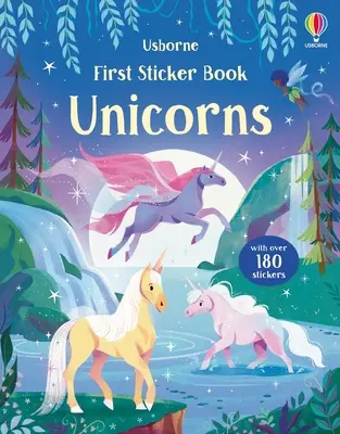 Prvá kniha samolepiek Jednorožci - First Sticker Book Unicorns