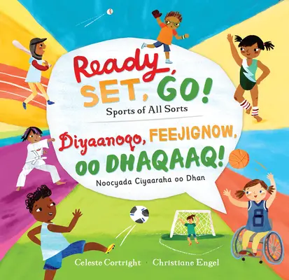 Pripraviť, nastaviť, ísť! (Dvojjazyčná somálčina a angličtina): Športy všetkého druhu - Ready, Set, Go! (Bilingual Somali & English): Sports of All Sorts