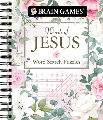 Hry na mozog - Ježišove slová - slovné hádanky (320 strán) - Brain Games - Words of Jesus Word Search Puzzles (320 Pages)