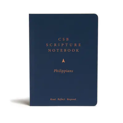 CSB Scripture Notebook, Filipským: Čítajte. Rozmýšľajte. Reaguj. - CSB Scripture Notebook, Philippians: Read. Reflect. Respond.