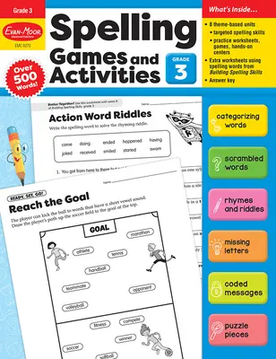 Hláskovacie hry a aktivity, 3. ročník Materiál pre učiteľa - Spelling Games and Activities, Grade 3 Teacher Resource