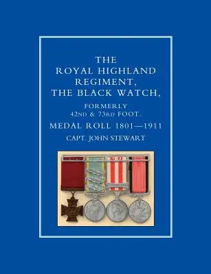 ROYAL HIGHLAND REGIMENT.THE BLACK WATCH, FORMERLY 42nd and 73rd FOOT. ZOZNAM MEDAILÍ.1801-1911 - ROYAL HIGHLAND REGIMENT.THE BLACK WATCH, FORMERLY 42nd and 73rd FOOT. MEDAL ROLL.1801-1911
