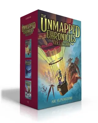 Kompletná zbierka Nezmapované kroniky (Boxed Set): Casper Tock a večne tmavé krídla; Bicyklové dvojčatá a Fénixova slza; Zeb Bolt a - The Unmapped Chronicles Complete Collection (Boxed Set): Casper Tock and the Everdark Wings; The Bickery Twins and the Phoenix Tear; Zeb Bolt and the