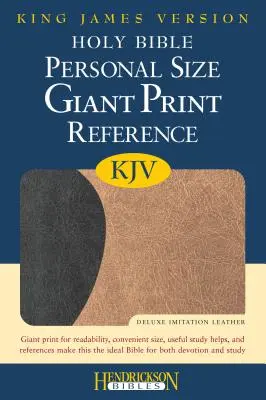 Osobná veľkosť Obrovská tlač Referenčná Biblia-KJV - Personal Size Giant Print Reference Bible-KJV