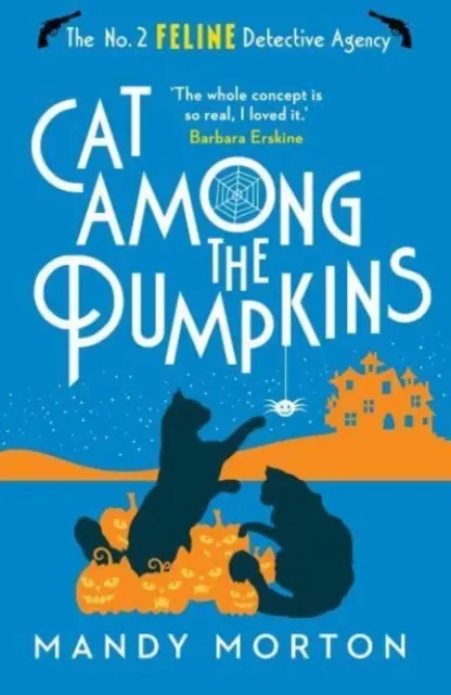 Mačka medzi tekvicami - Cat Among the Pumpkins