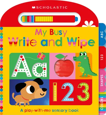 Moje zaneprázdnené písanie a utieranie: Scholastic Early Learners - My Busy Write-And-Wipe: Scholastic Early Learners