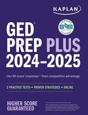 GED Test Prep Plus 2024-2025: Obsahuje 2 praktické testy v plnej dĺžke, viac ako 1000 praktických otázok a viac ako 60 online videí - GED Test Prep Plus 2024-2025: Includes 2 Full Length Practice Tests, 1000+ Practice Questions, and 60+ Online Videos