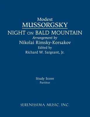Noc na Lysej hore: Štúdia partitúry - Night on Bald Mountain: Study score