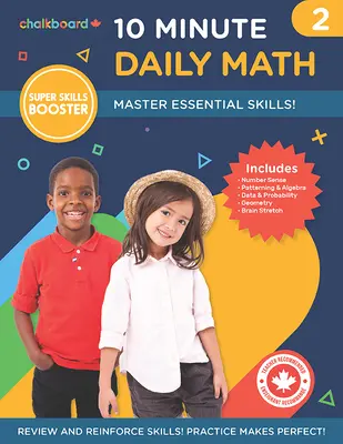 Kanadská 10-minútová denná matematika 2. ročník - Canadian 10 Minute Daily Math Grade 2