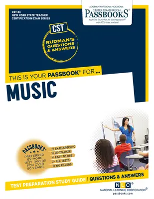 Hudba (Cst-23): Študijná príručka k preukazom zväzok 23 - Music (Cst-23): Passbooks Study Guide Volume 23