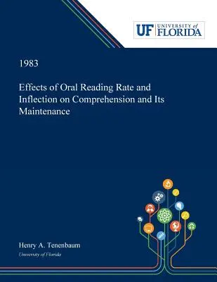 Vplyv rýchlosti ústneho čítania a skloňovania na porozumenie a jeho udržanie - Effects of Oral Reading Rate and Inflection on Comprehension and Its Maintenance