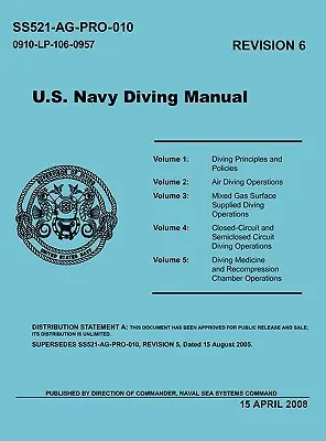 Príručka potápania amerického námorníctva (revízia 6, apríl 2008) - U.S. Navy Diving Manual (Revision 6, April 2008)