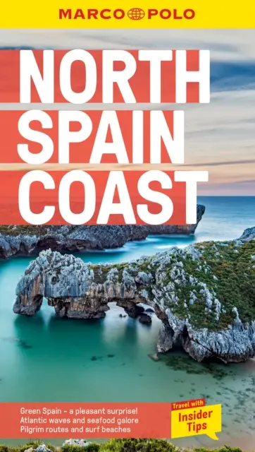 Pobrežie severného Španielska Marco Polo Pocket Travel Guide - s vytiahnuteľnou mapou - North Spain Coast Marco Polo Pocket Travel Guide - with pull out map