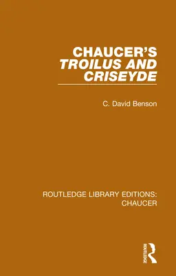 Chaucerov Troilus a Kriseyda - Chaucer's Troilus and Criseyde