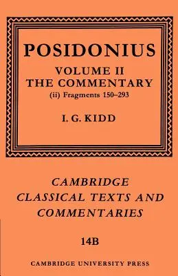 Posidonius: Fragmenty: 2. zväzok, komentár, 2. časť - Posidonius: Fragments: Volume 2, Commentary, Part 2