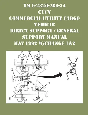 TM 9-2320-289-34 CUCV Commercial Utility Cargo Vehicle Direct Support / General Support Manual Máj 1992 w/Change 1&2 - TM 9-2320-289-34 CUCV Commercial Utility Cargo Vehicle Direct Support / General Support Manual May 1992 w/Change 1&2