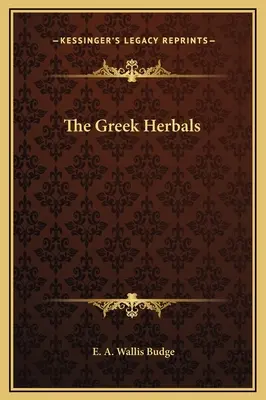 Grécke byliny - The Greek Herbals