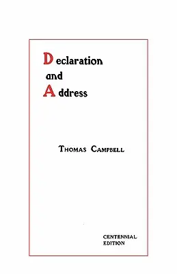 Vyhlásenie a prejav - storočné vydanie - Declaration and Address - Centennial Edition