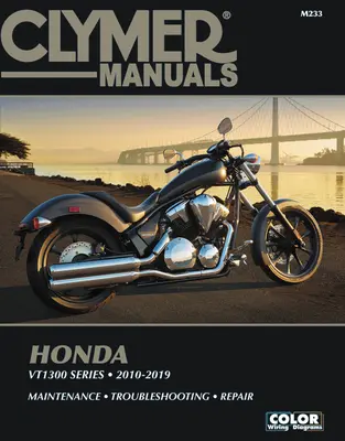 Honda Vt1300 Series 2010-2019: Údržba - Odstraňovanie Porúch - Oprava - Honda Vt1300 Series 2010-2019: Maintenance - Troubleshooting - Repair