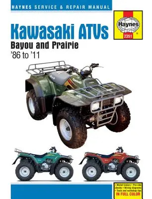 Kawasaki Atvs Bayou a Prairie '86 až '11 - Kawasaki Atvs Bayou and Prairie '86 to '11