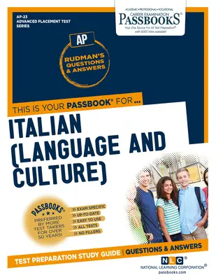 Taliansky jazyk (jazyk a kultúra) (AP-23): Študijná príručka k preukazom - Italian (Language and Culture) (AP-23): Passbooks Study Guide