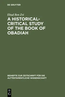 Historicko-kritická štúdia knihy Obadiáš - A Historical-Critical Study of the Book of Obadiah